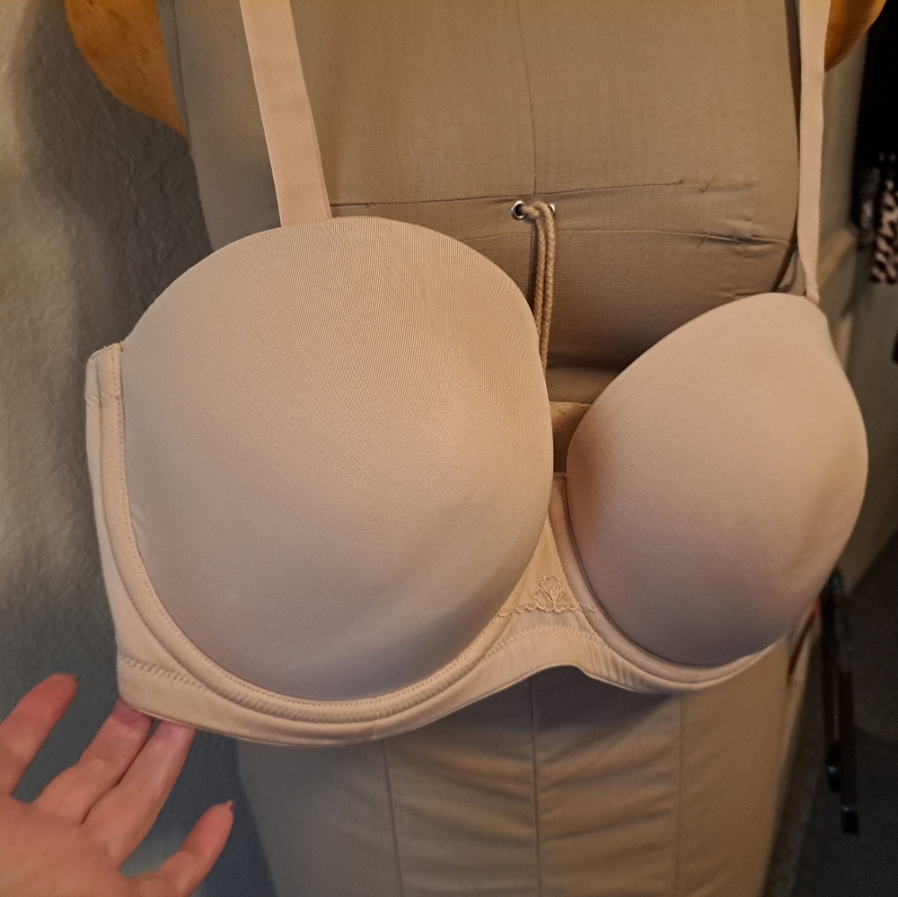 NWT  WingsLove Nude Bra Size 36DDD